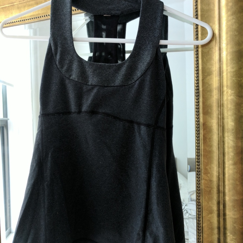 Lululemon racerback tank top with built-in bra